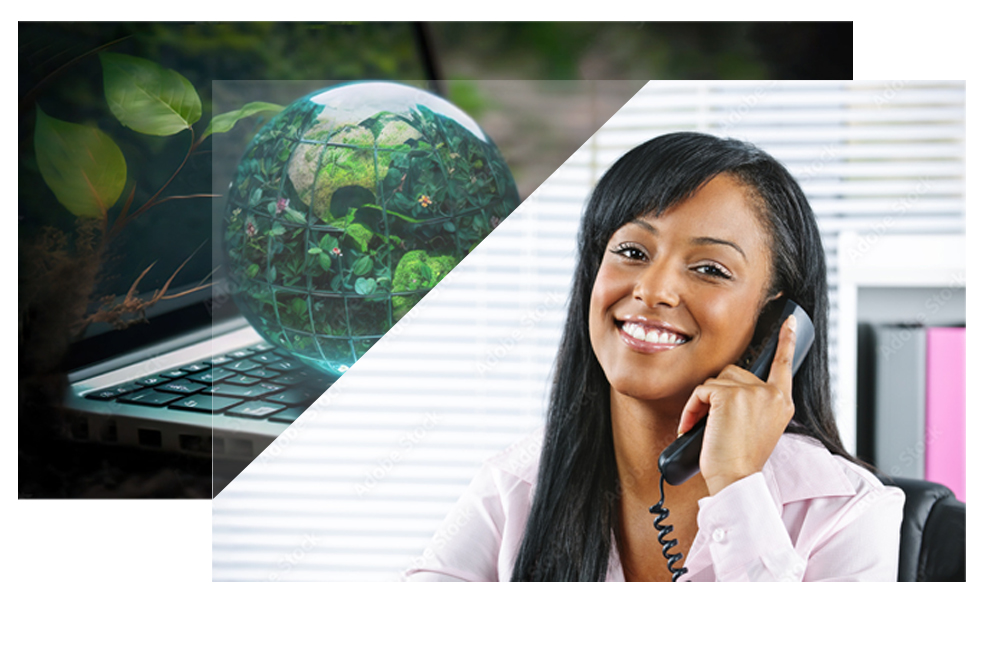 receptionist contact image